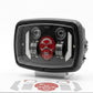 Premium Skull Headlamp For Honda CD70 & CG125 – Aggressive Red Skull DRL With Dual LED Projectors